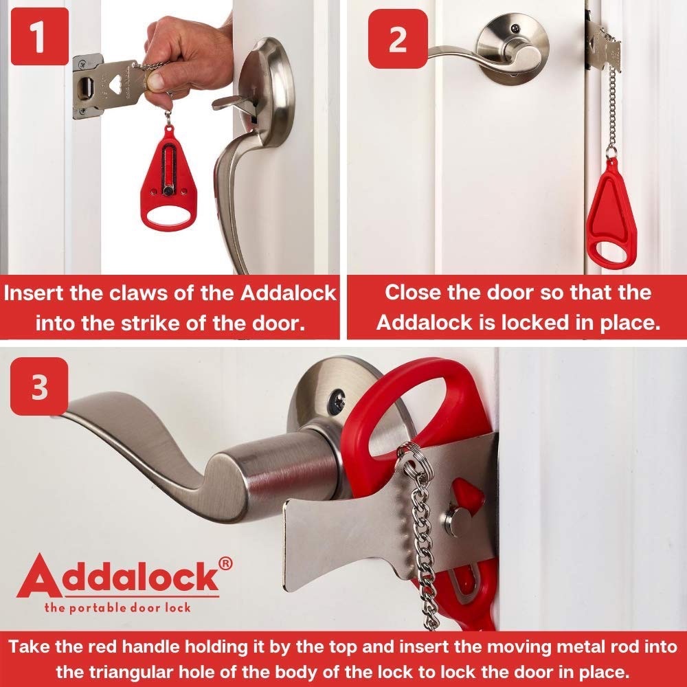 * Addalock door security - Picture 3 of 6